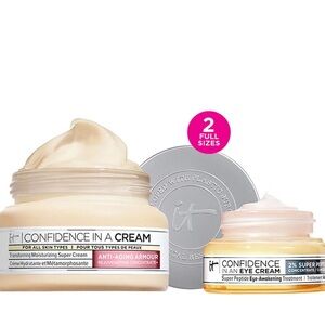 IT Cosmetics Confidence in a Cream Face & Eye Duo - Cream and Gold
